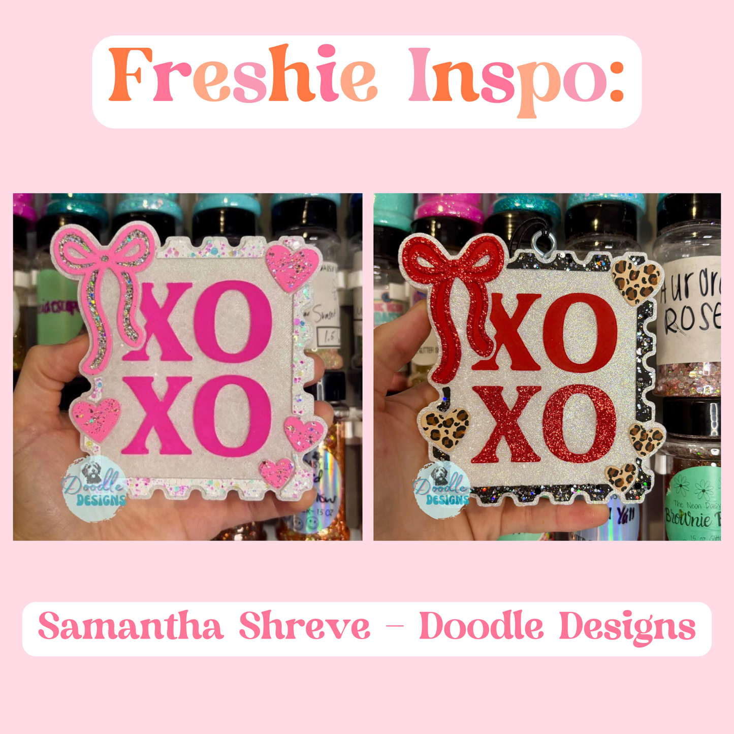 Valentines XOXO Frame Mold