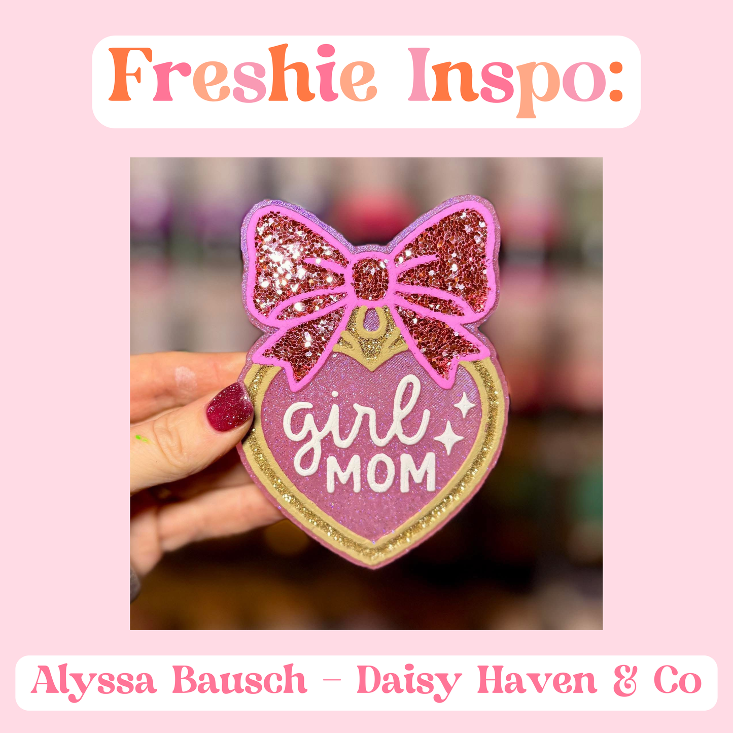 Girl Mom Locket Mold