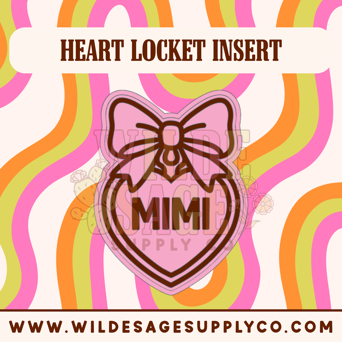 Mimi Insert - Heart Locket