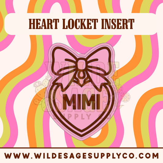 Mimi Insert - Heart Locket