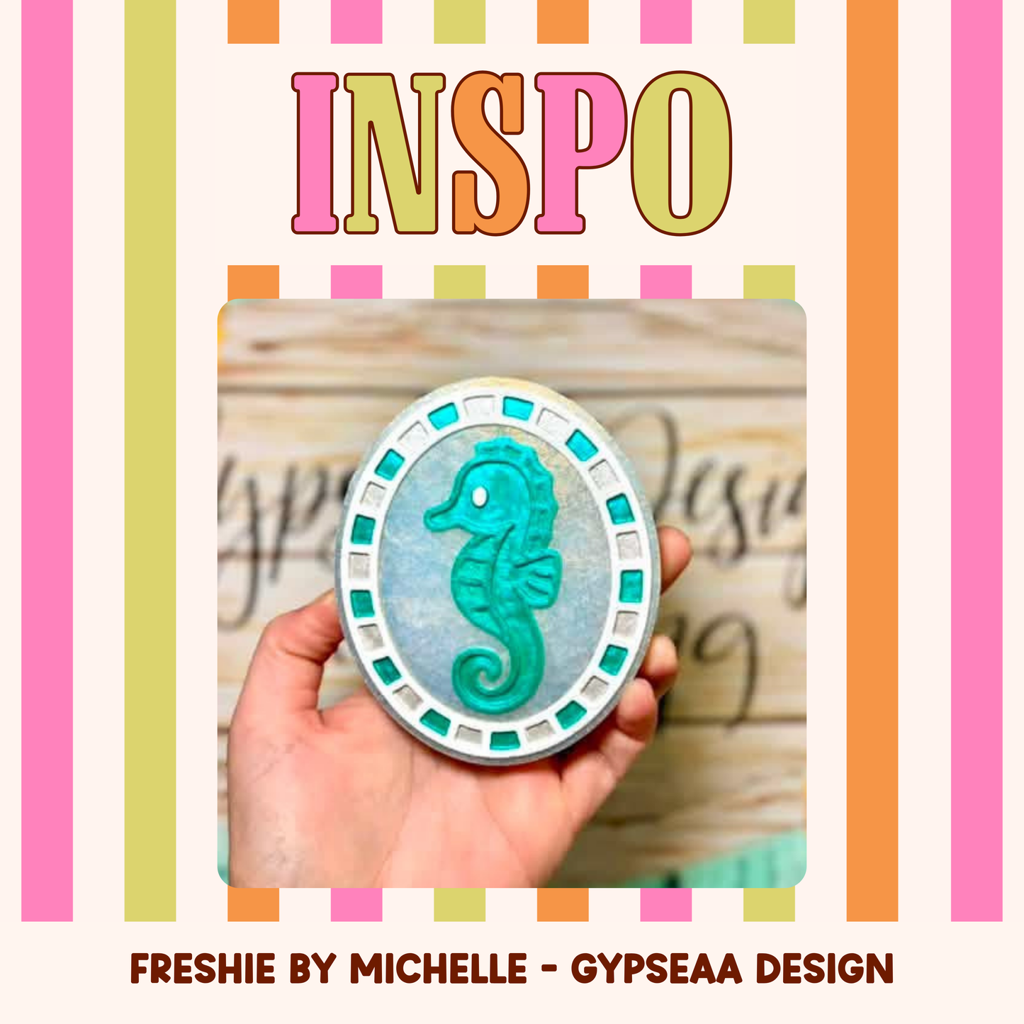 Seahorse Frame Mold