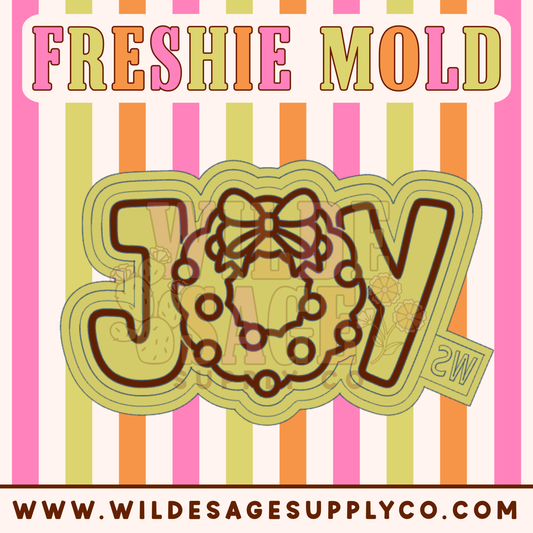Joy Wreath Mold