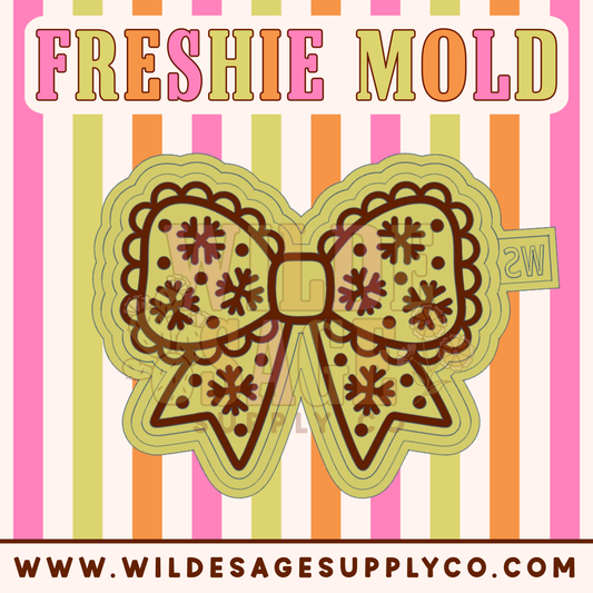 Snowflake Bow Mold