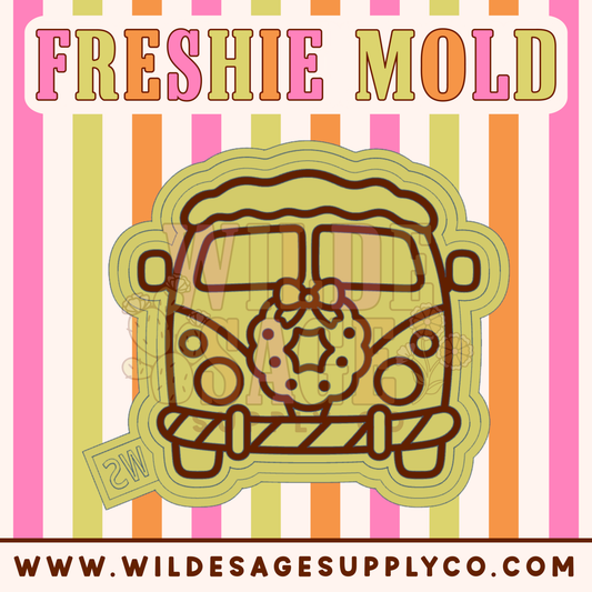 Groovy Christmas Van Mold