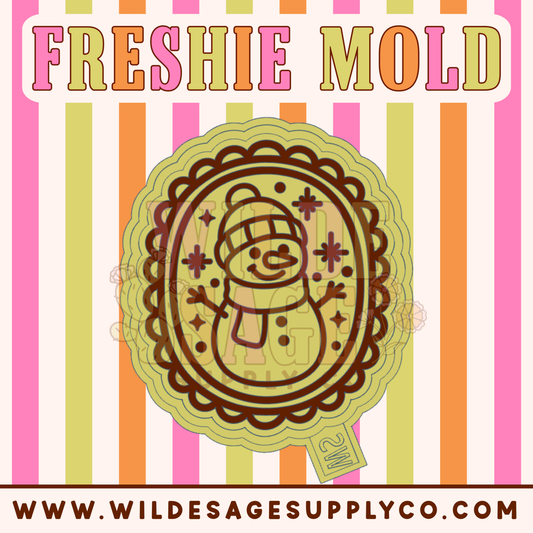 Snowman Frame Mold