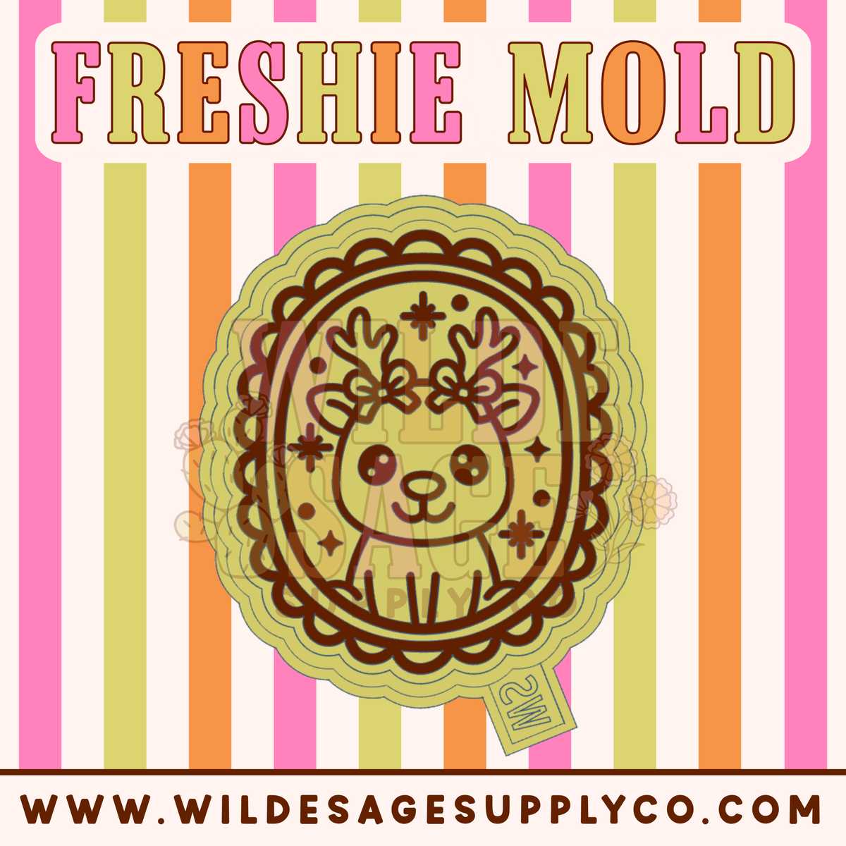 Reindeer Frame Mold
