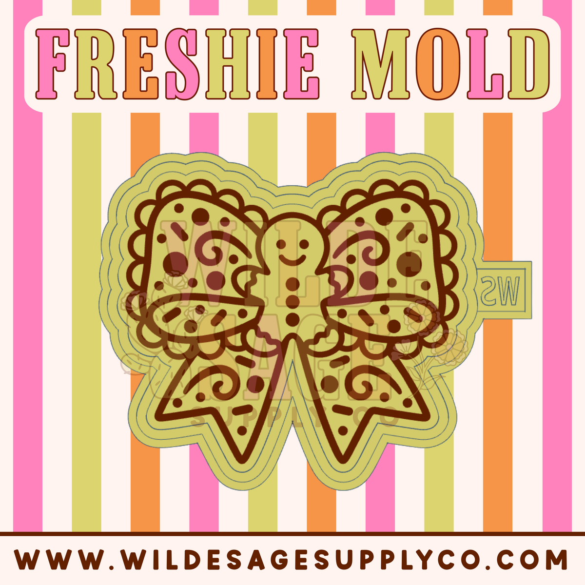 Gingerbread Bow Mold
