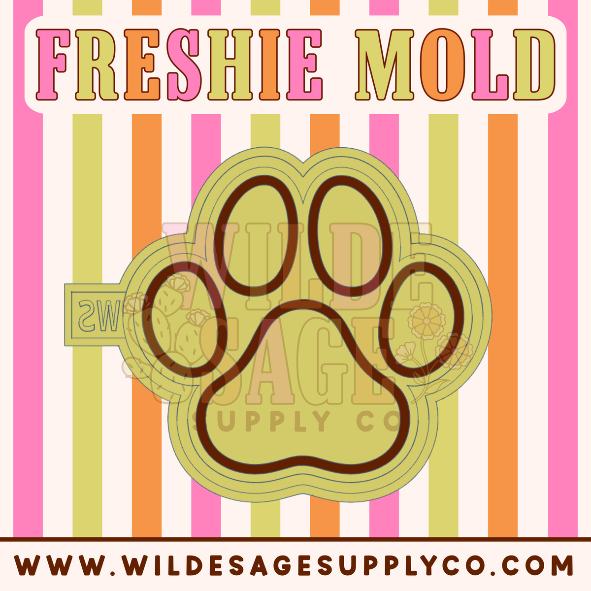 Paw Print Mold