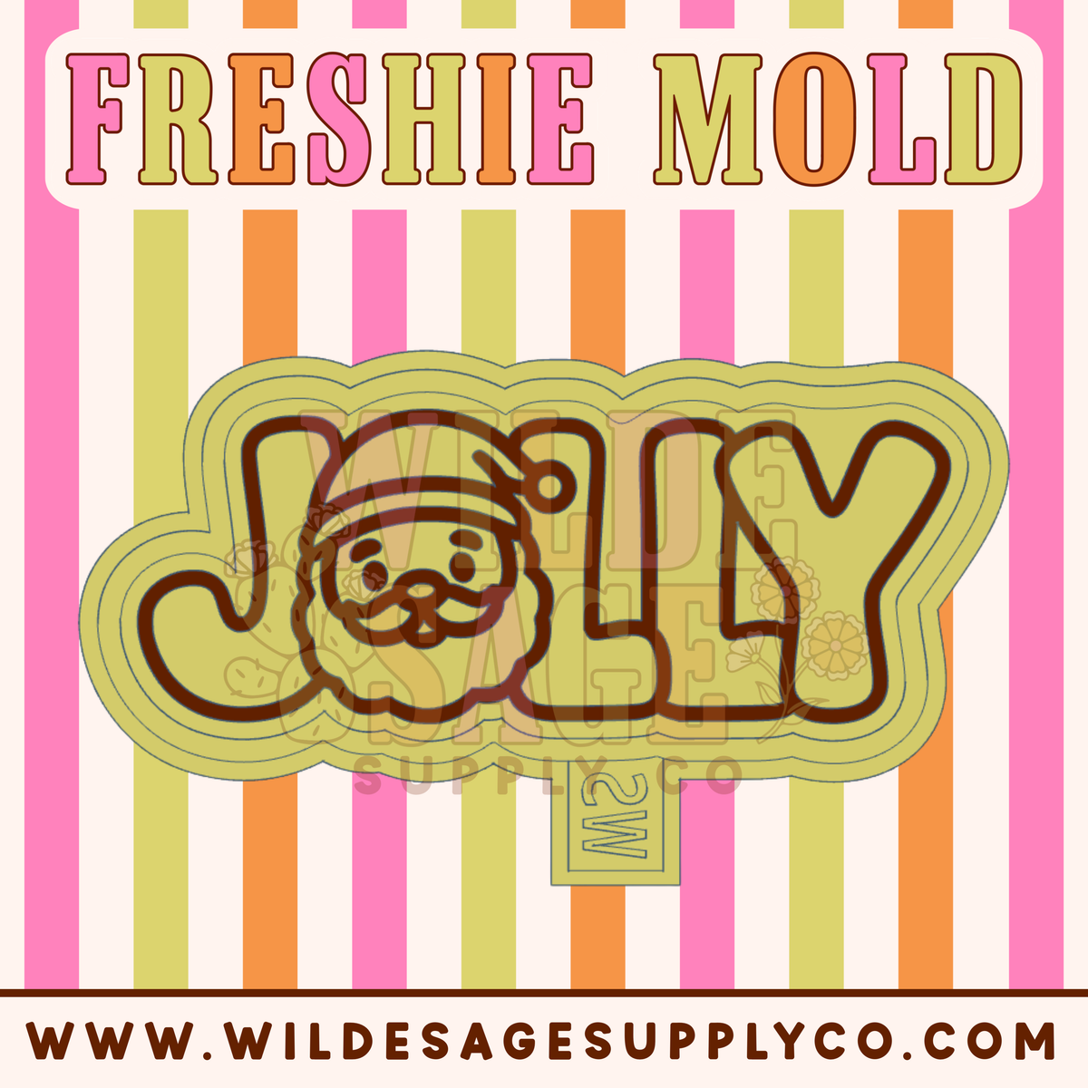 Jolly Santa Mold