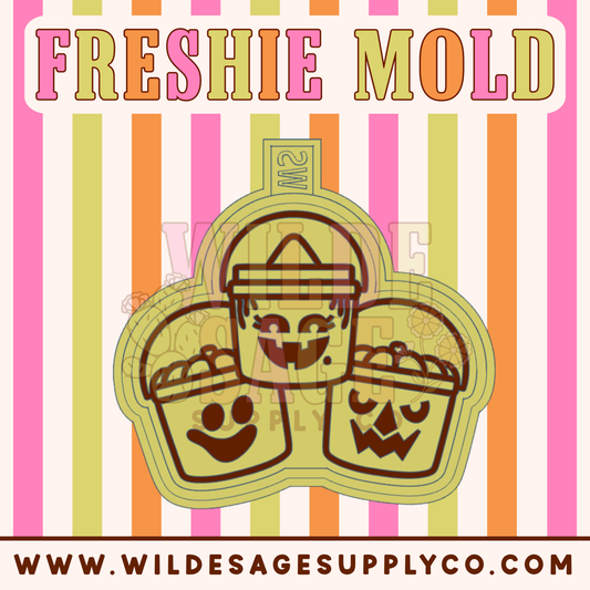 Halloween Buckets Mold