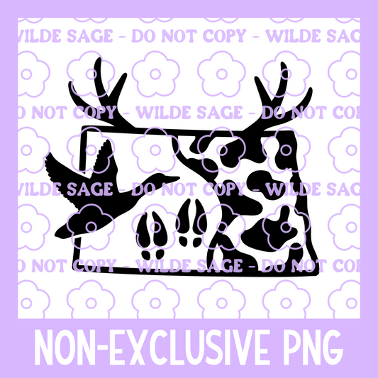 North Dakota Hunting PNG