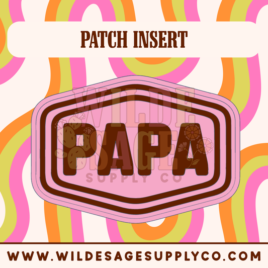 Papa Insert - Patch