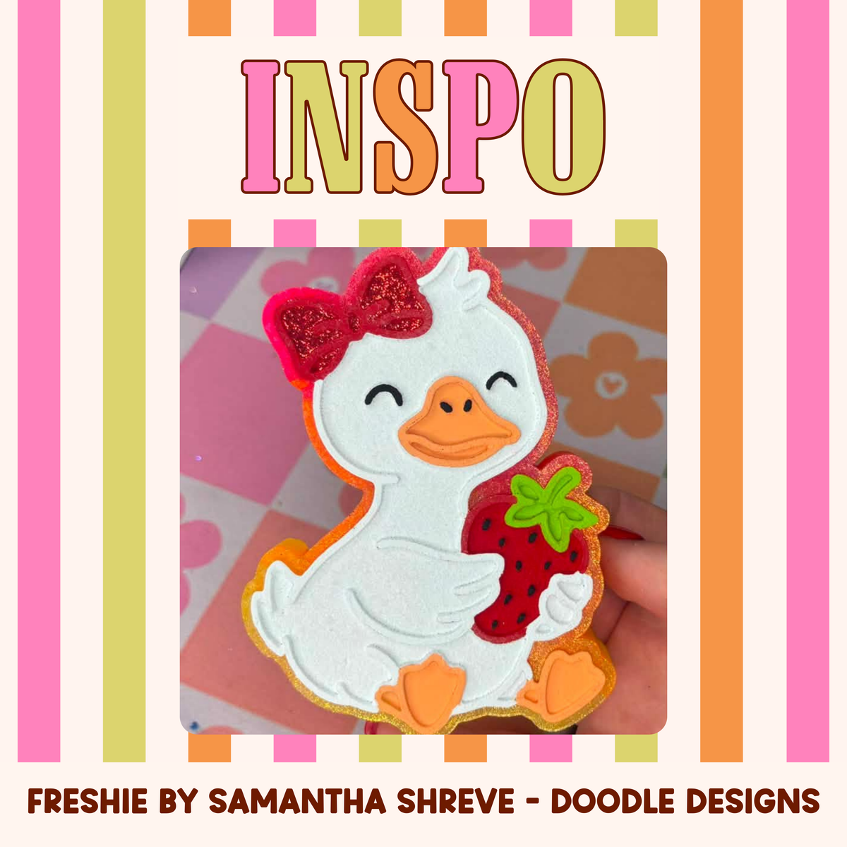 Strawberry Goose Mold