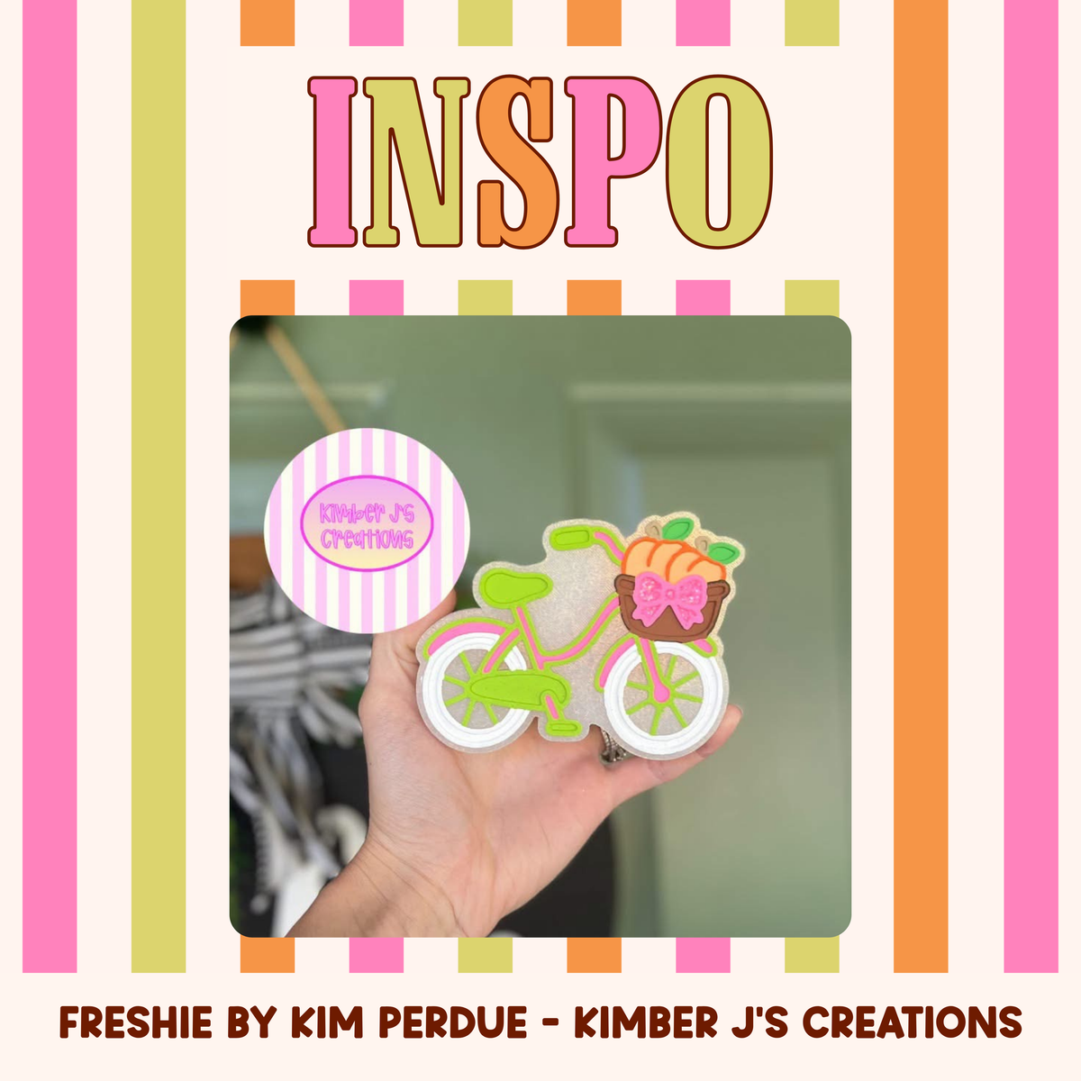 Peach Bicycle Mold