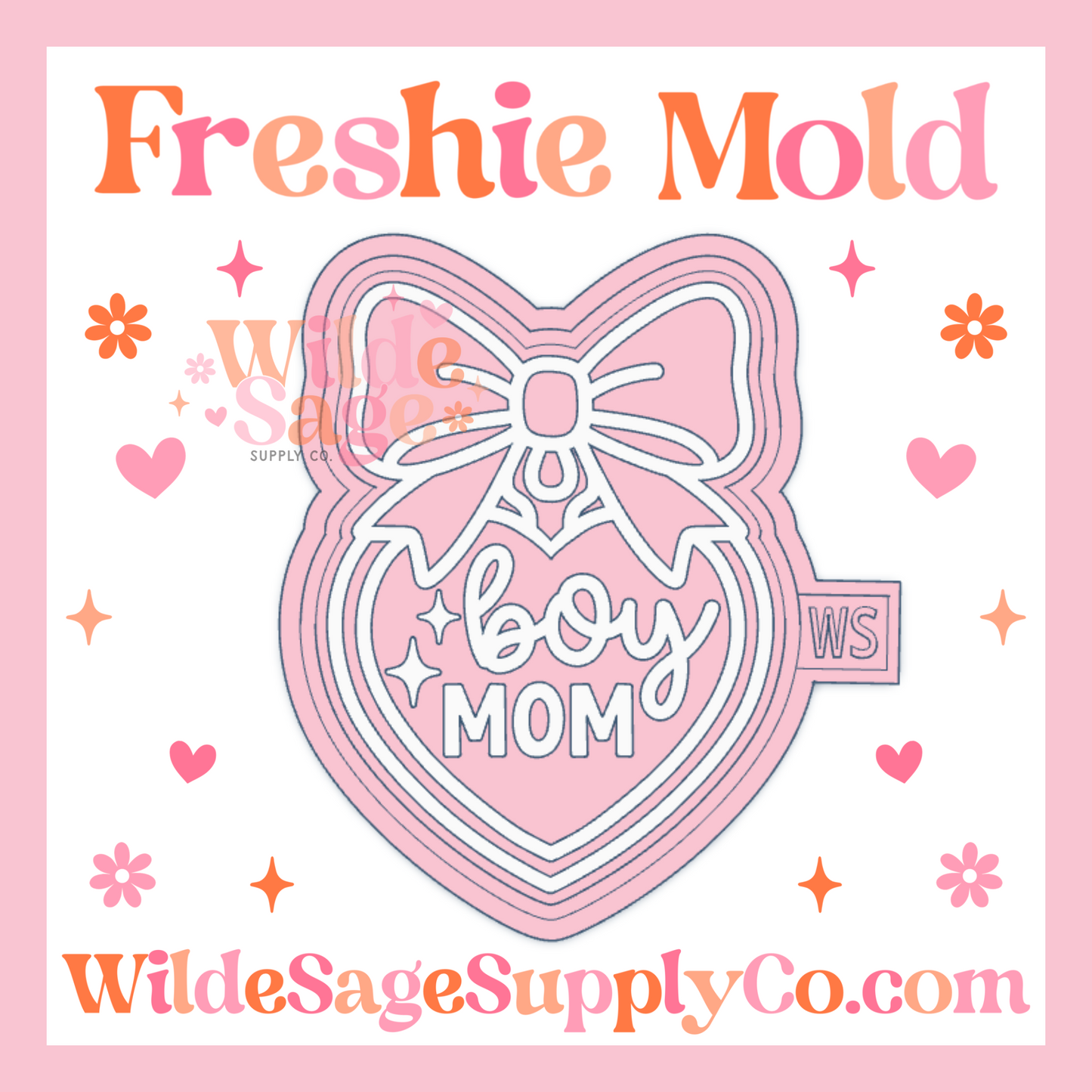 Boy Mom Locket Mold