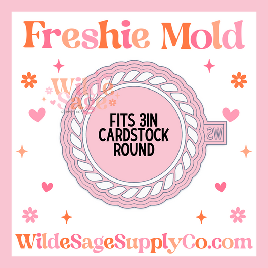 Rope Circle for 3in Cardstock Round Mold