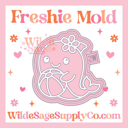 Beach Ball Whale Mold