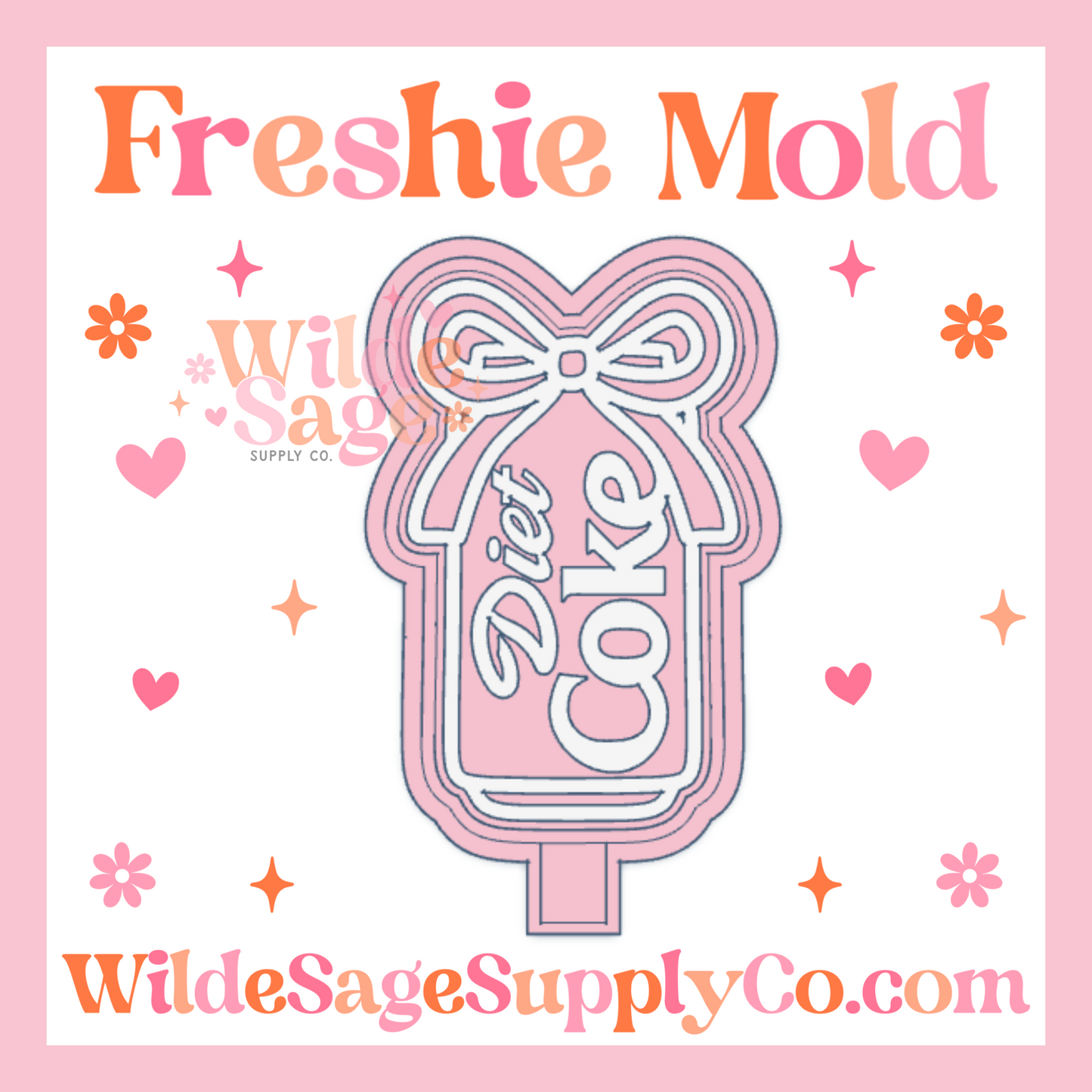 Soda Can with Bow Mold