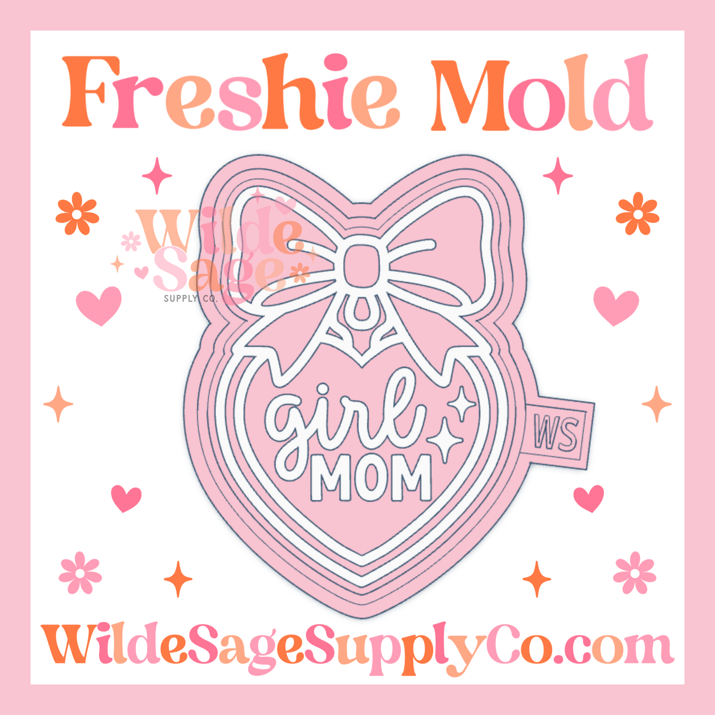 Girl Mom Locket Mold