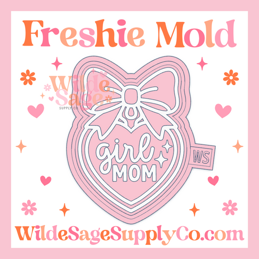 Girl Mom Locket Mold