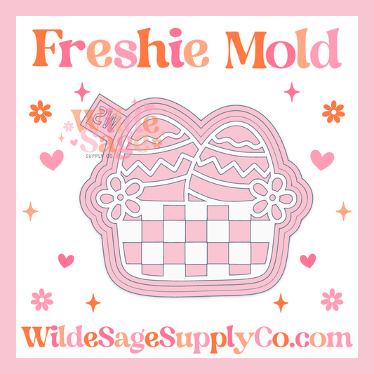 Checker Easter Basket Mold