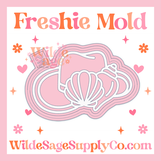 Cowboy Hat with Shells Mold