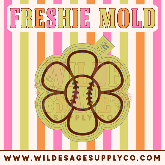 Baseball Flower Mold
