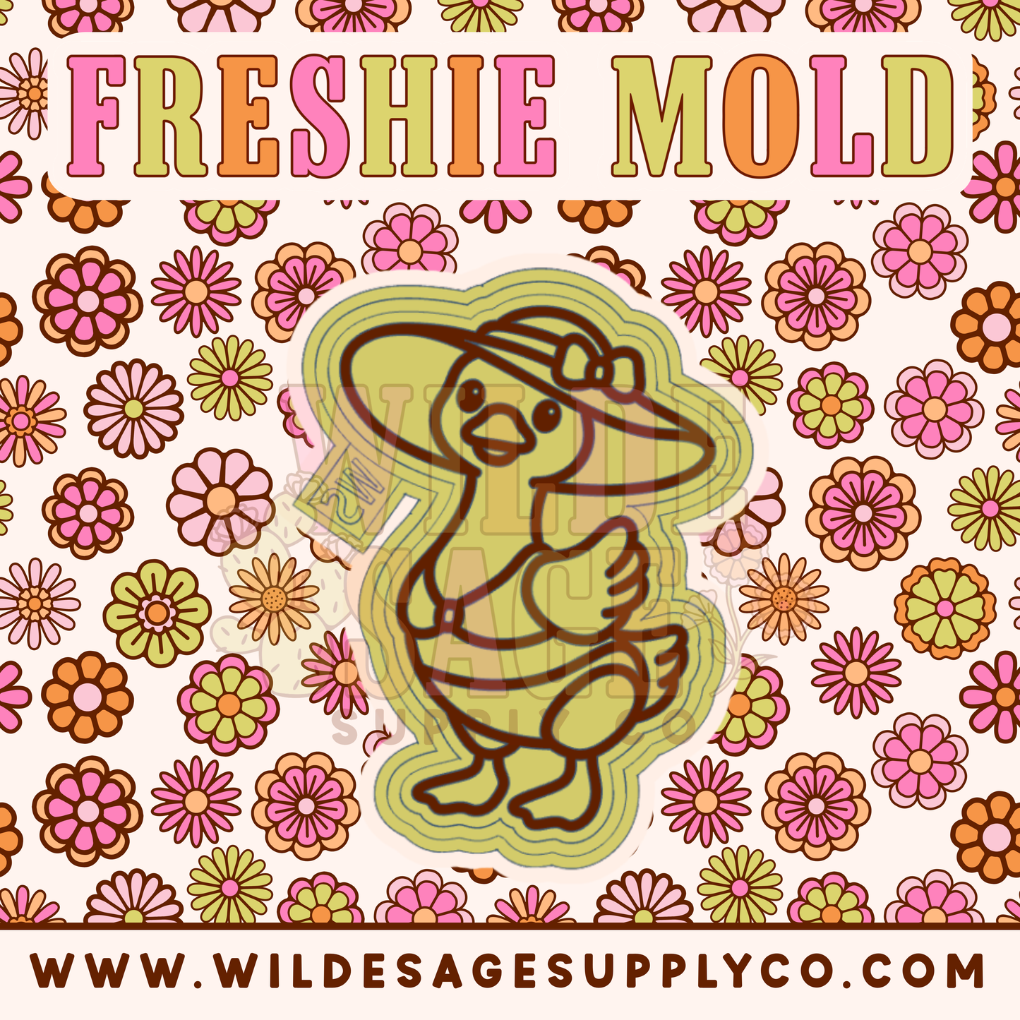 Beachy Goose Mold