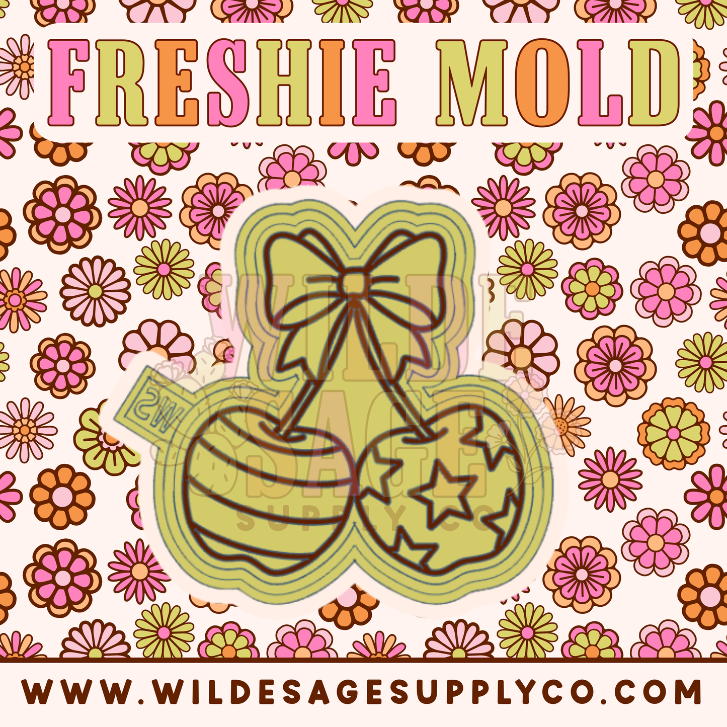 Fourth of July Cherry Mold