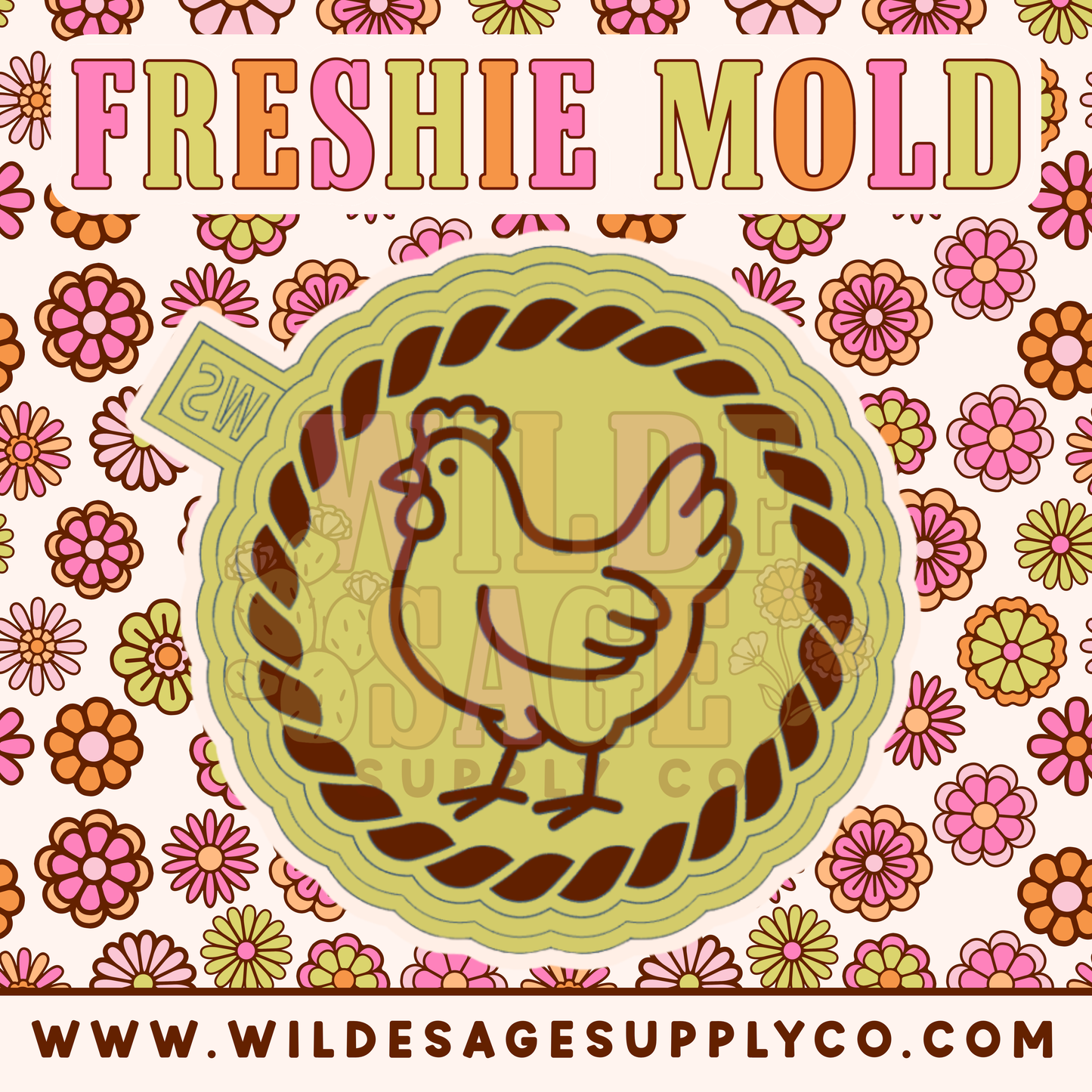 Chicken Rope Circle Mold