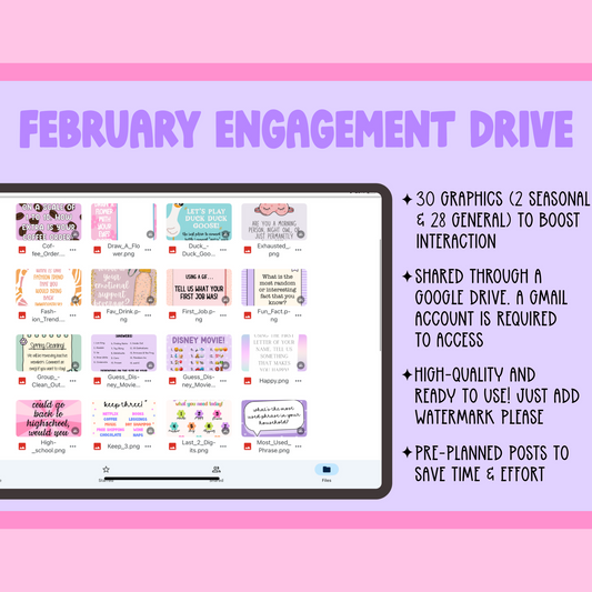 February Engagement Drive