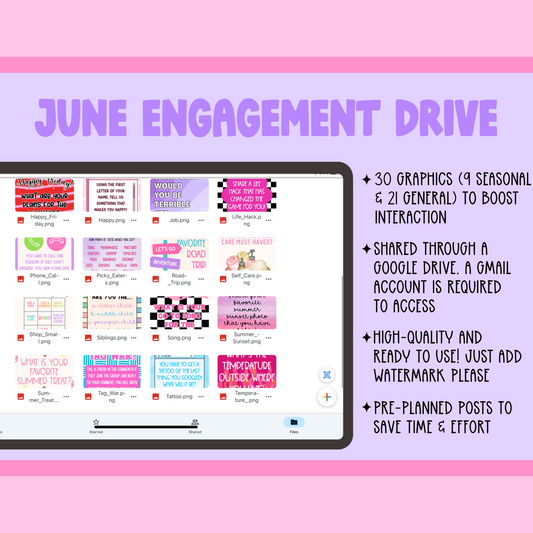 June Engagement Drive