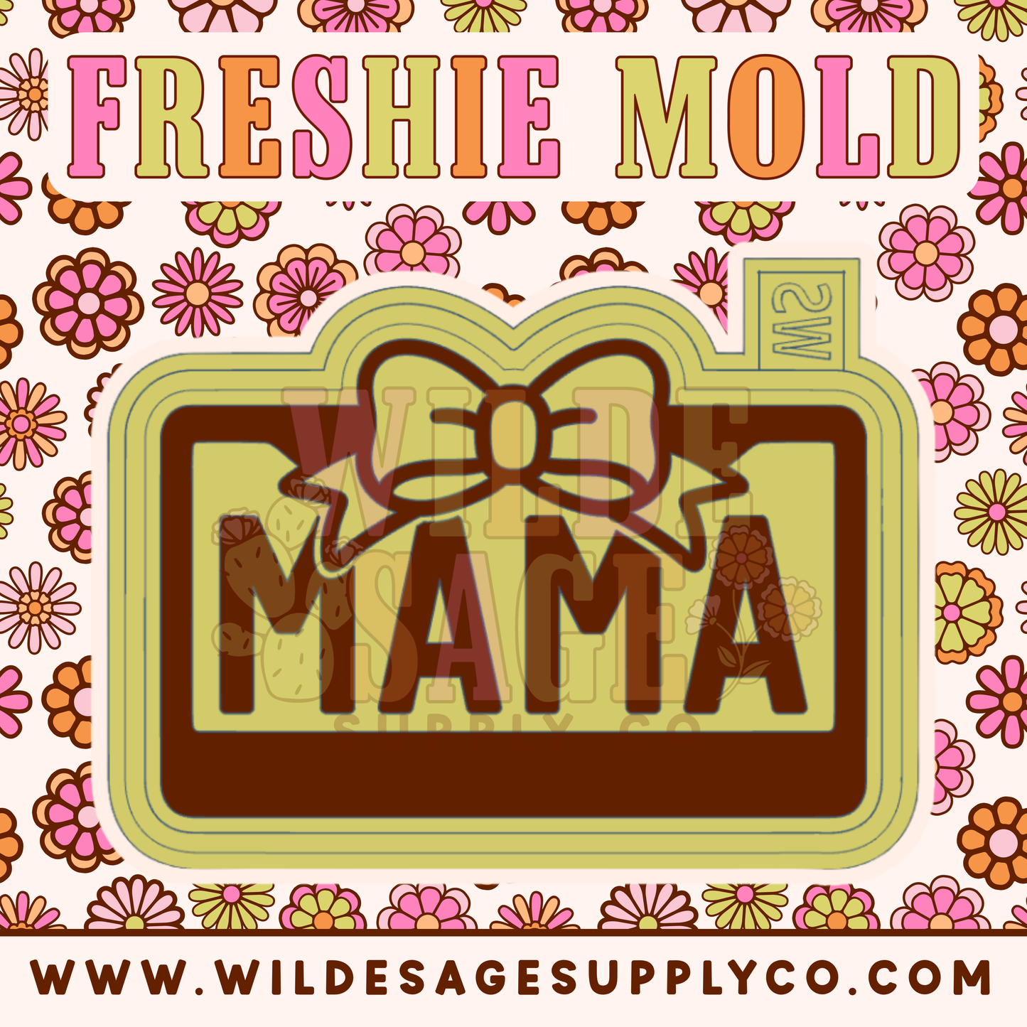 Mama License Plate Mold