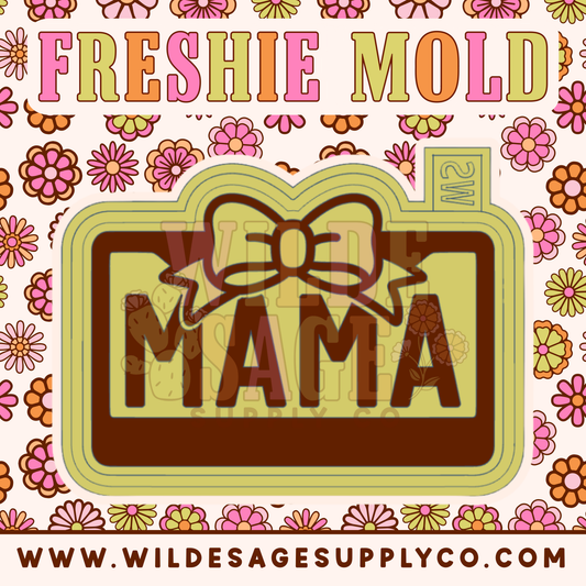 Mama License Plate Mold