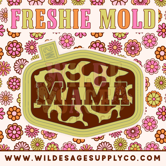 Mama Camo Patch Mold