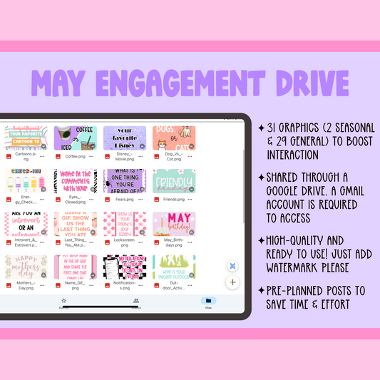 May Engagement Drive