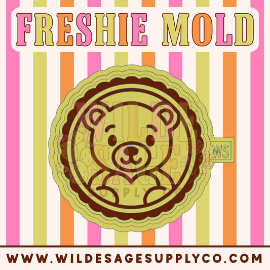 Valentines Bear Frame Mold