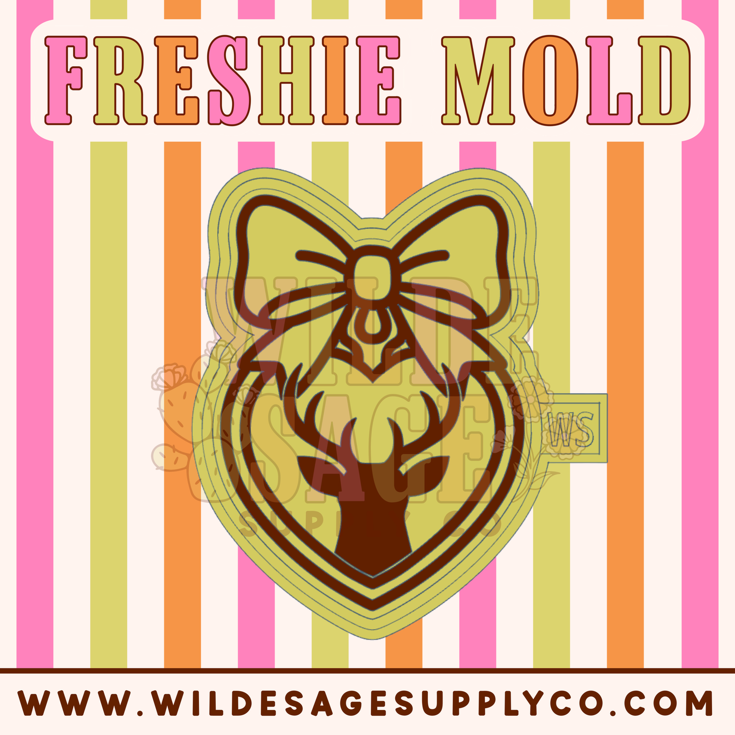 Deer Locket Mold