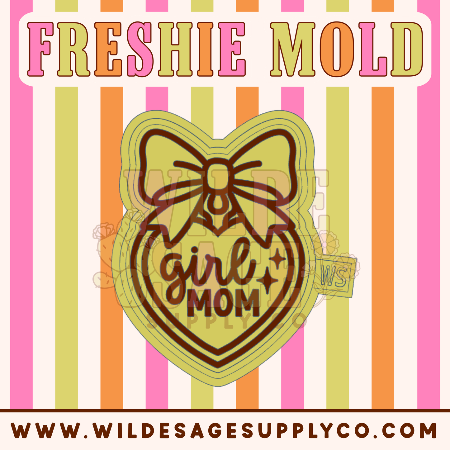 Girl Mom Locket Mold