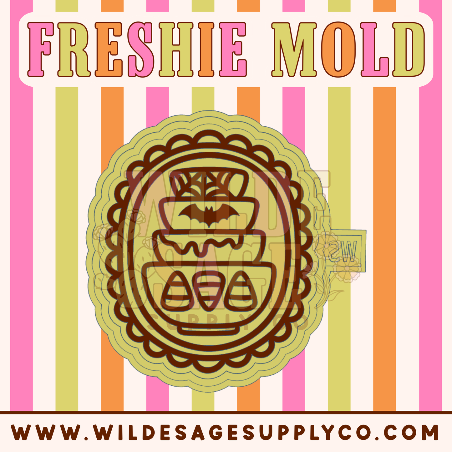 Spooky Bowl Stack Frame Mold