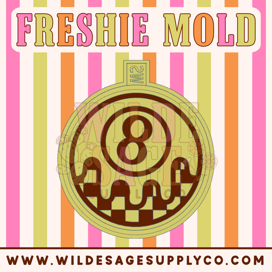 Checker Wave 8 Ball Mold