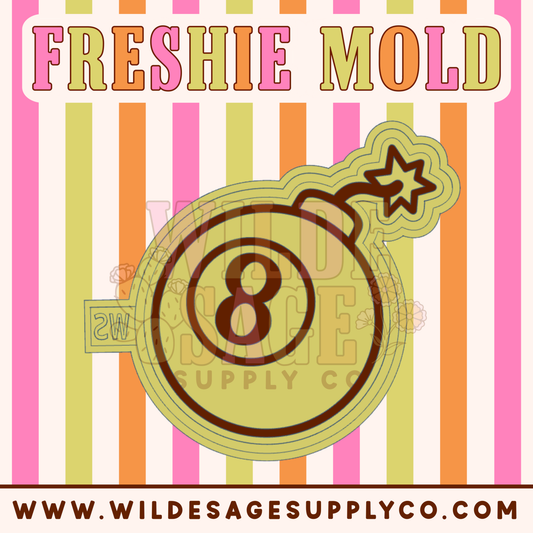 8 Ball Bomb Mold
