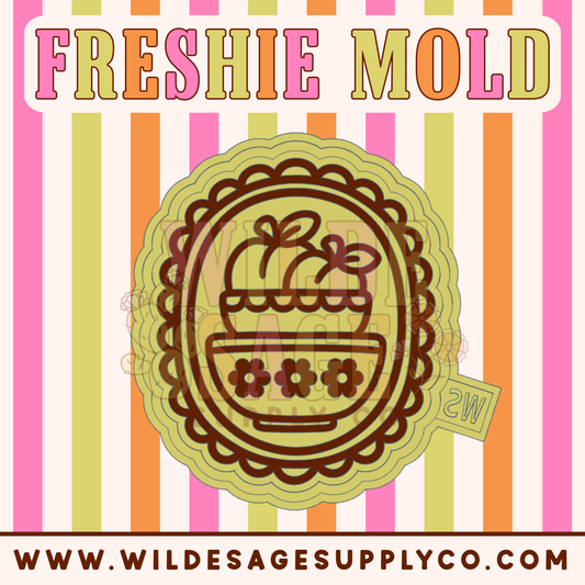 Peach Bowl Stack Frame Mold
