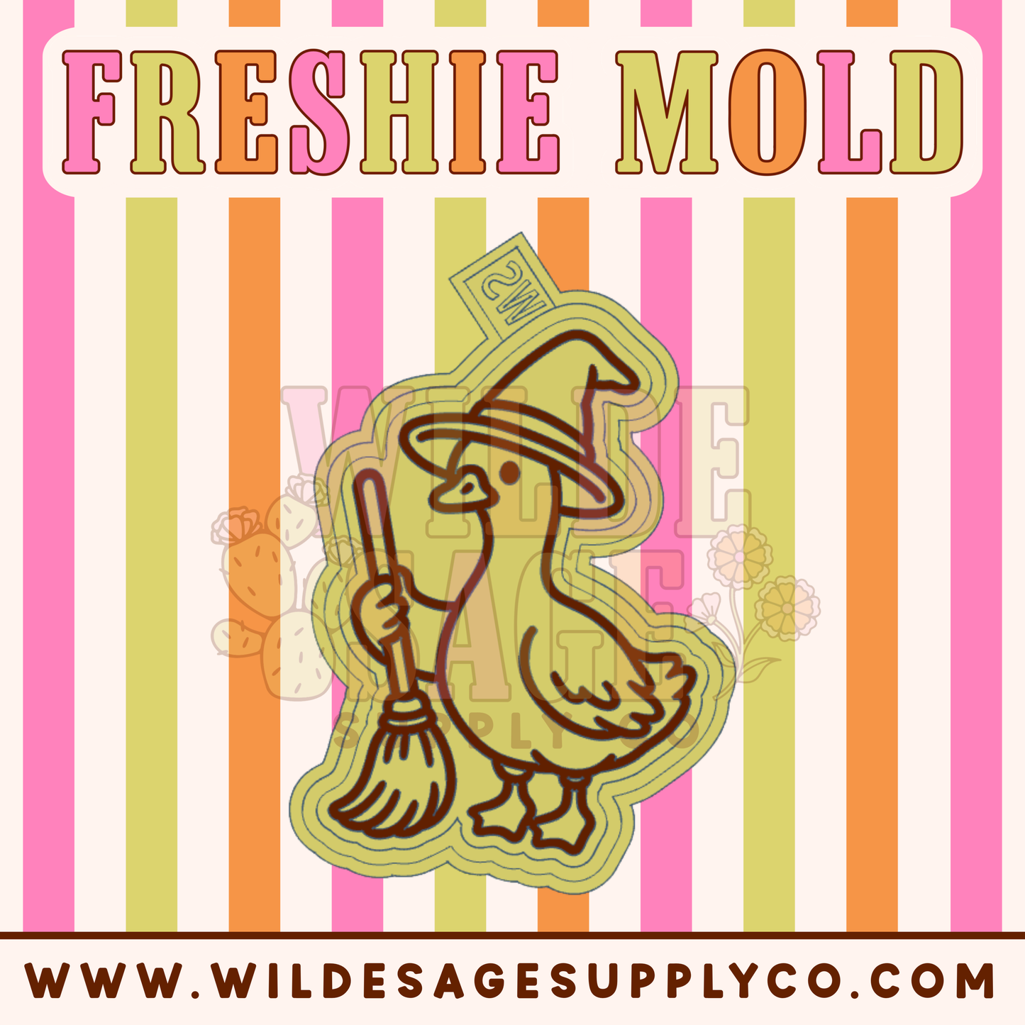 Goose Witch Mold