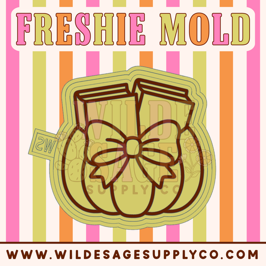 Bookish Pumpkin Mold