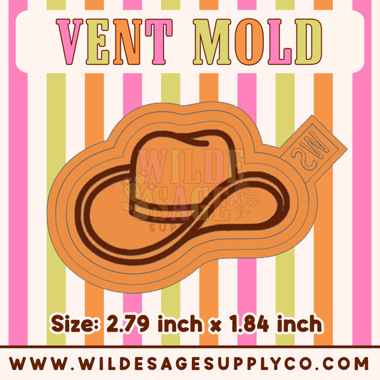 Cowboy Hat Vent Mold