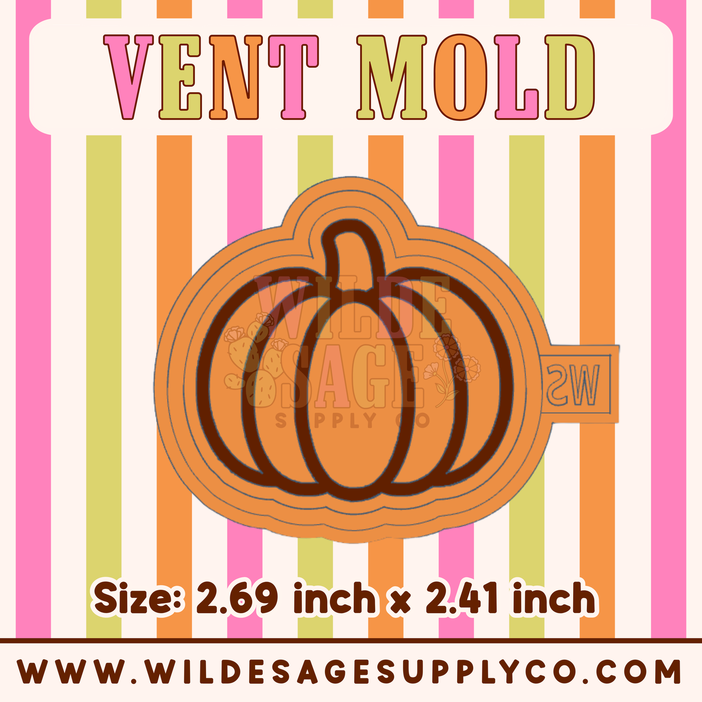 Pumpkin Vent Mold