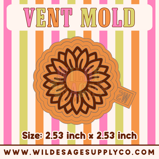 Sunflower Vent Mold