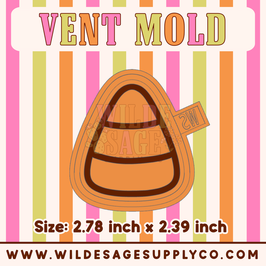 Candy Corn Vent Mold