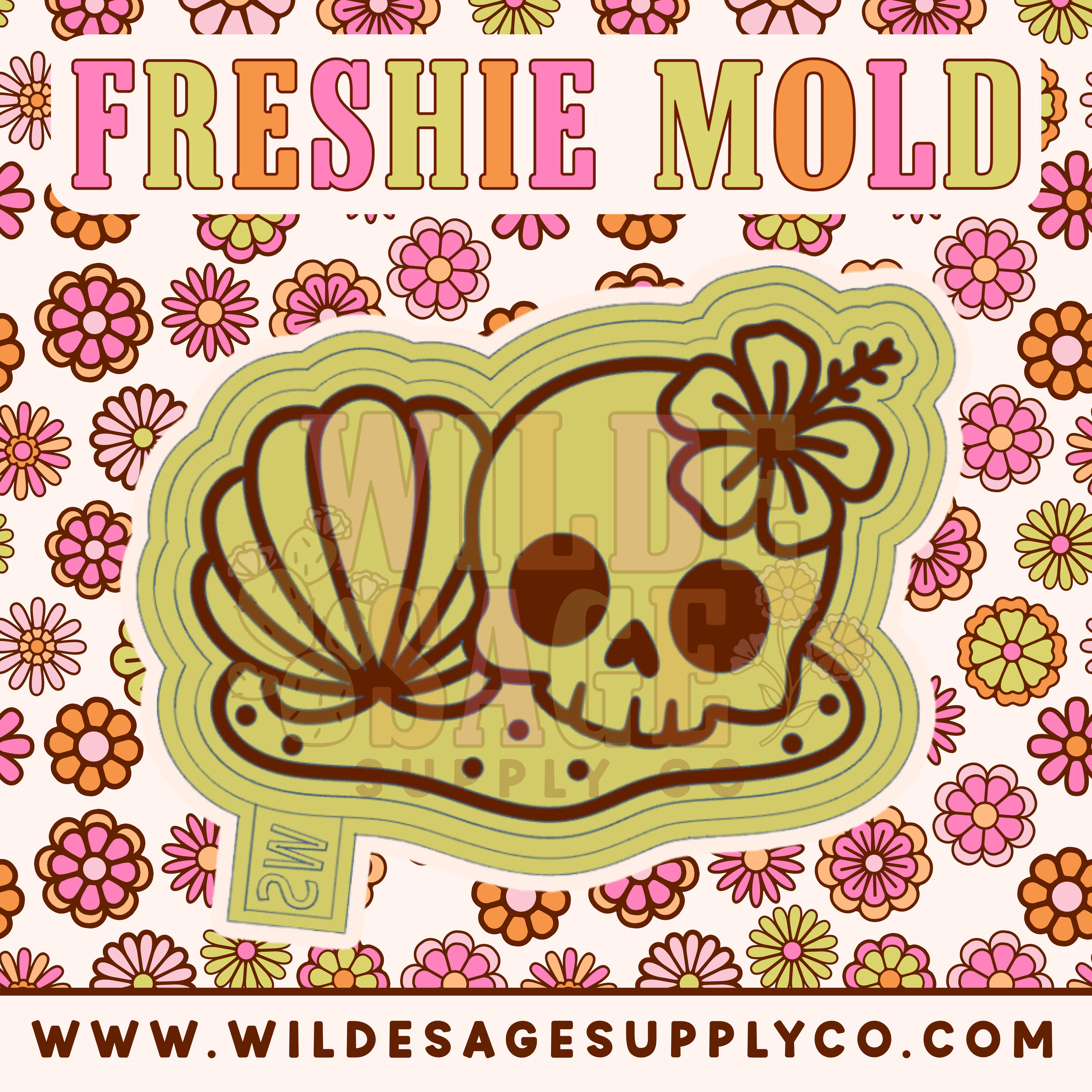 Skull & Shell Mold – Wilde Sage Supply Co